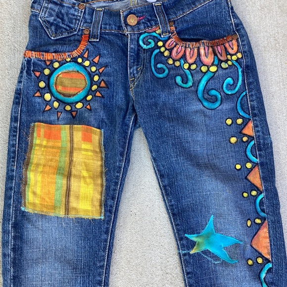 Levi’s Upcycled 504  29x 30 sz 3 - Picture 2 of 7